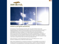 infinit-e.de Webseite Vorschau