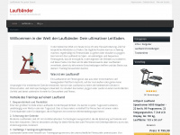 laufband-rd.de Webseite Vorschau