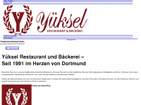 yukselrestaurant.de Webseite Vorschau