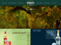 ponti.com Webseite Vorschau