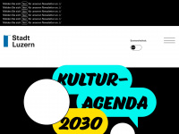 kulturagenda-stadtluzern.ch Webseite Vorschau