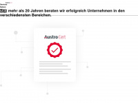 austrocert.at Webseite Vorschau