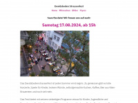 davidsbodenstrasse.org Webseite Vorschau