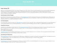 haus-garten-diy.de Webseite Vorschau