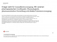 krieger-gesundheit.de Webseite Vorschau