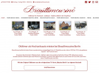 brautlimousine.de Webseite Vorschau