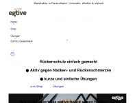 egtive.de Webseite Vorschau