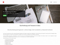 odoo-buchhaltung.de Webseite Vorschau