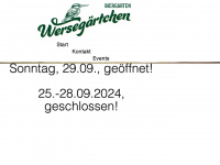 wersegaertchen.com Webseite Vorschau