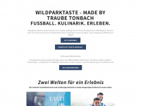 wildparktaste.de Webseite Vorschau