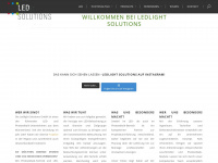 ledlight-solutions.de Webseite Vorschau