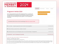 literarischer-herbst-zorneding.de Webseite Vorschau