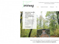 forstweg.com Webseite Vorschau