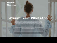 warumthreema.de Webseite Vorschau