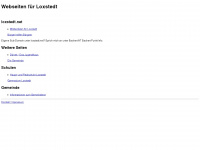 loxstedt.net Webseite Vorschau