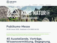 kurs-natur-messe.ch Webseite Vorschau