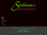 stahlmanns-catering.de Webseite Vorschau