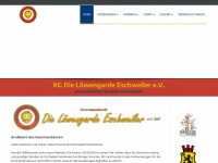 loewengarde.net Webseite Vorschau