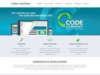 codecompany.nl Webseite Vorschau