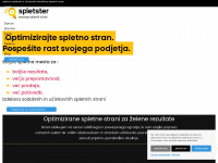 spletster.net Webseite Vorschau