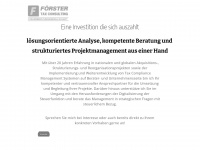 steuerberater-foerster.com Webseite Vorschau