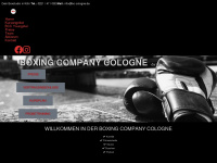 boxingcompanycologne.de Webseite Vorschau