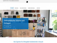 fazzoneschuhe.ch Webseite Vorschau