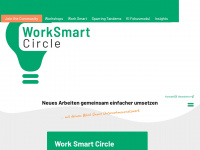 worksmartcircle.net Webseite Vorschau