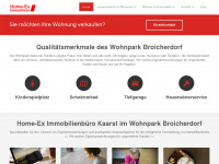 wohnungen-broicherdorf.de Webseite Vorschau