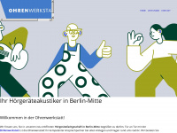 ohrenwerkstatt.com Webseite Vorschau