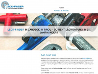 leck-finder.at Webseite Vorschau