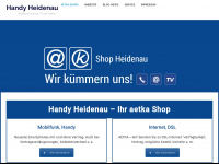 handy-heidenau.de Webseite Vorschau