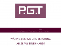 pgt-infrarotheizung.at Webseite Vorschau