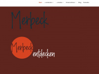 merbeck-entdecken.de Webseite Vorschau