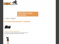 obc-motors.de Webseite Vorschau