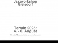 jazzworkshopgleisdorf.com Webseite Vorschau