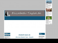 elizabeth-taylor.de Webseite Vorschau