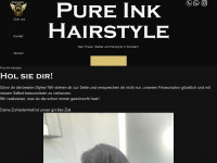 pureink-hairstyle.de Webseite Vorschau