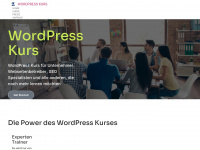 wordpress-kurs.com Webseite Vorschau