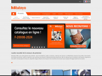 mitutoyo.fr Webseite Vorschau