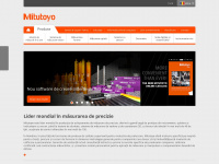 mitutoyo.ro Webseite Vorschau