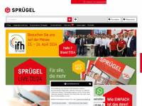 spruegel.com Webseite Vorschau