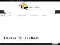 holzbau-frey.de Webseite Vorschau