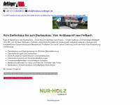 holzbau-oettinger.de Webseite Vorschau