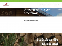 holzbau-schlamp.de Webseite Vorschau