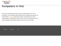 holzbau-singler.de Webseite Vorschau