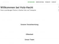 holz-hecht.de Webseite Vorschau