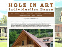 holz-in-art.de Webseite Vorschau