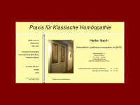 homoeopathie-praxisinfo.de Webseite Vorschau