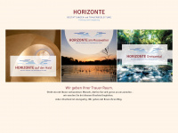 horizonte-bestattungen.de Webseite Vorschau